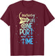 Cruising Through Life One Port at A Time Funny Cruise T-Shirt - T-Shirt | Maroon