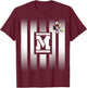 Disney Mickey Mouse Original Football M Soccer T-Shirt - T-Shirt | Maroon