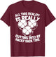 Recreation Footbag - Coordination Hacky Sack T-Shirt - T-Shirt | Maroon