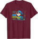 Paw Patrol: The Dino Movie - Rex Dino Expert T-Shirt - T-Shirt | Maroon