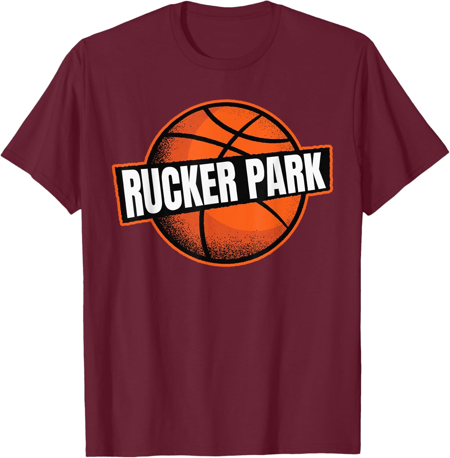 Rucker Park Basketball, Rucker Park T-Shirt - T-Shirt | Maroon