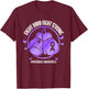 Overdose Warrior Gloves Support Squad Overdose Awareness T-Shirt - T-Shirt | Maroon