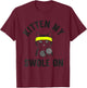 Kitten my Swole On funny Cat Lover Gym Women T-Shirt - T-Shirt | Maroon