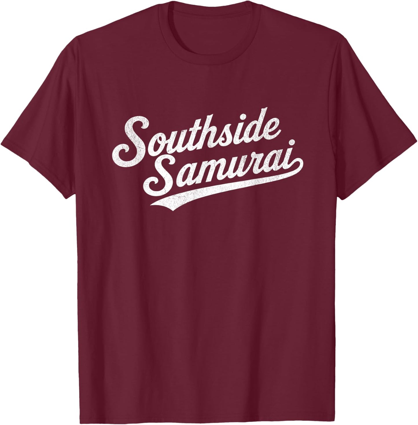 Southside Samurai T-Shirt - T-Shirt | Maroon