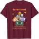 Cute Safari Time Kruger National Park South Africa Souvenir T-Shirt - T-Shirt | Maroon