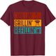 Chillin Grillin Refillin Funny Barbeque T-Shirt - T-Shirt | Maroon