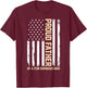 Proud Father of A Few Dumb-Ass Kids Funny Father's Day Quote T-Shirt - T-Shirt | Maroon