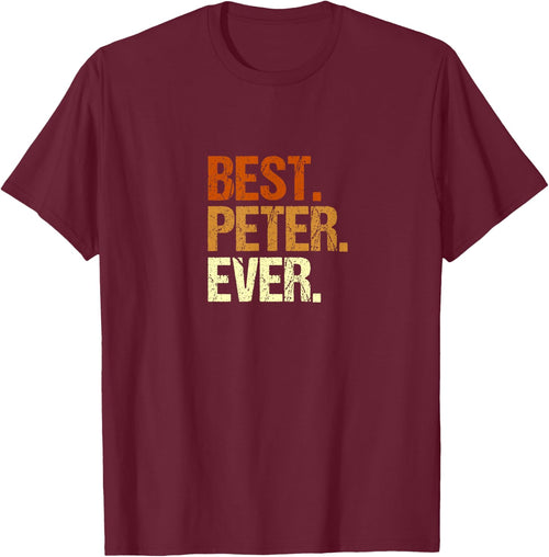 Men's Peter Best Peter Ever Name First Name Slogan , black, s