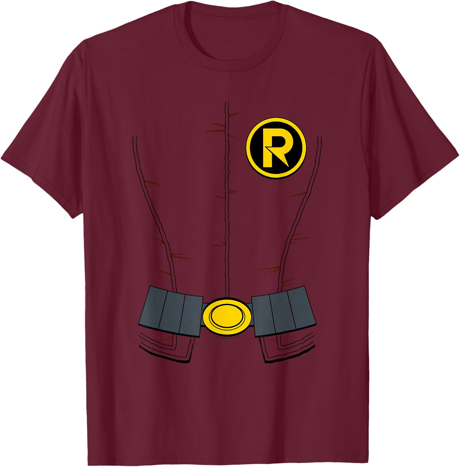 Batman New Robin Uniform T-Shirt - T-Shirt | Maroon