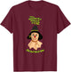Scarecrow the wonderful wizard of oz book, original design T-Shirt - T-Shirt | Maroon