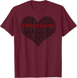 Newtmas Newt Thomas Maze Shirt T-Shirt - T-Shirt | Maroon