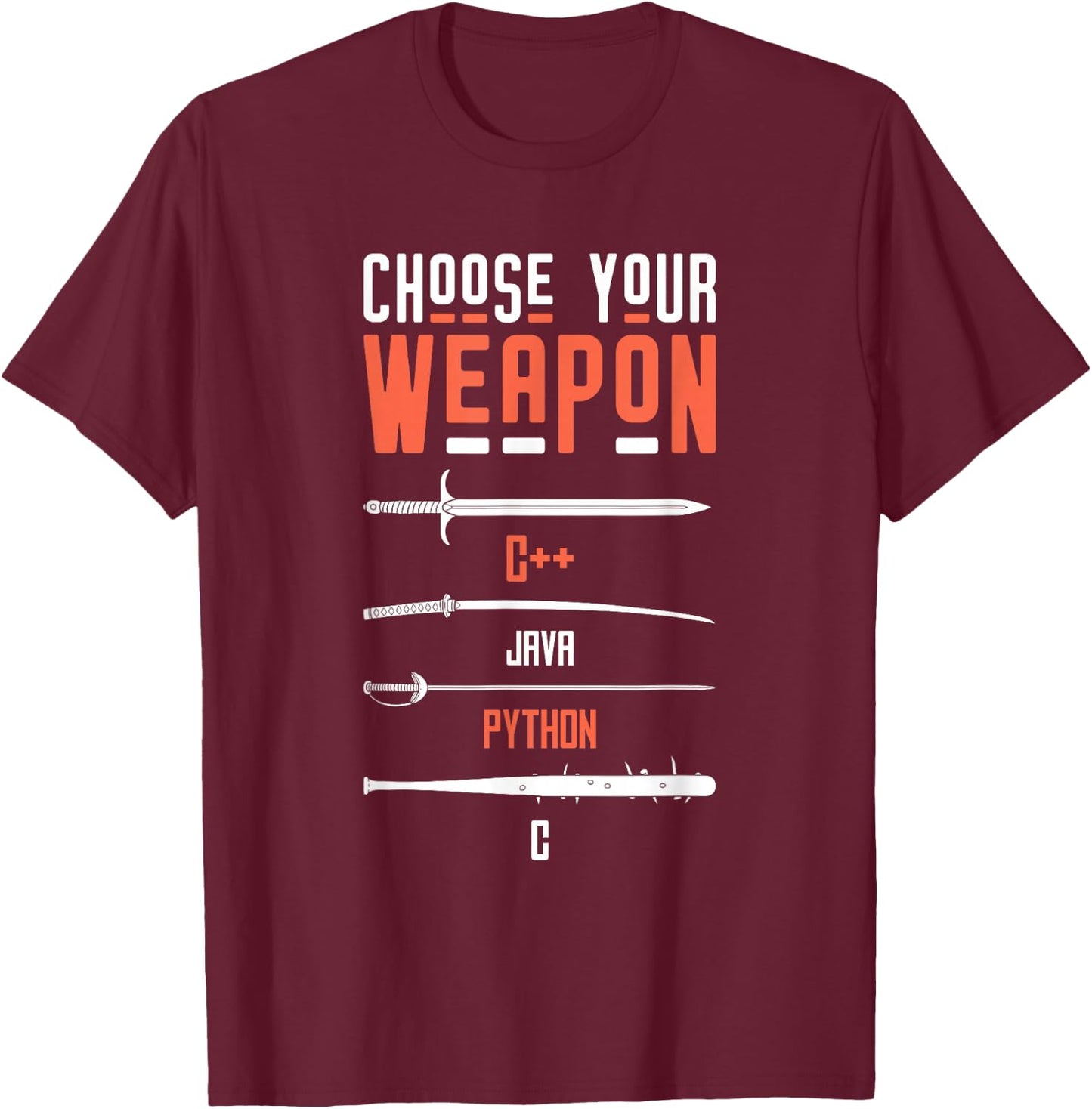 Developer Coder Programming - Software Engineer Programmer T-Shirt - T-Shirt | Maroon