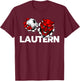 Football Lautern Verein Kaiserslautern Lautre Stadt Pfalz , black T-Shirt - T-Shirt | Maroon
