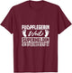 Fusspflegerin Mutter Fußpflege Maniküre T-Shirt - T-Shirt | Maroon