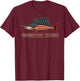 250 Years America 1776 2026 Fishing USA Flag 250th Birthday T-Shirt - T-Shirt | Maroon