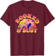 Disney Lizzy McGuire Booked And Busy T-Shirt - T-Shirt | Maroon