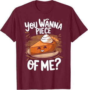 Pie Fall T-Shirt - T-Shirt | Maroon