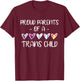 Fiers parents d'un enfant trans T-Shirt - T-Shirt | Maroon