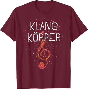 Music Clef Singer Choir Choir Gift T-Shirt - T-Shirt | Maroon