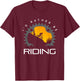 MTB Mountain Bike Apparel - MTB Mountain Bike T-Shirt - T-Shirt | Maroon