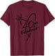40 Years And Fabulous Birthday Gift Woman Quarantine , white, Female X-Small T-Shirt - T-Shirt | Maroon