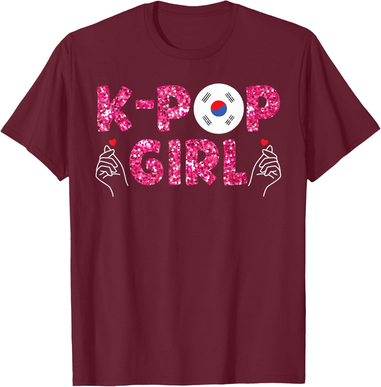 K-Pop Is My Seoul Kpop T-Shirt - T-Shirt | Maroon