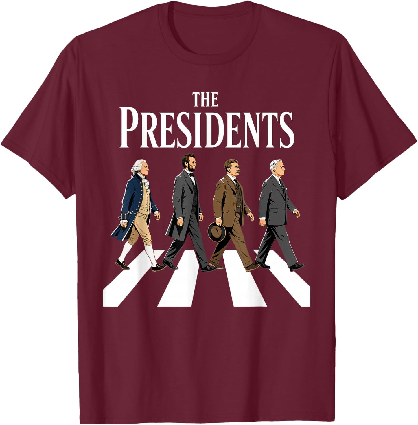 Retro USA 4th of July Independence Day Funny Patriotic T-Shirt - T-Shirt | Maroon