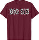 Cow Big Sis Birthday Family Matching Girl Boy Farm Birthday T-Shirt - T-Shirt | Maroon