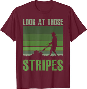 Look At Those Stripes T-Shirt - T-Shirt | Maroon