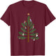 Hairstylist Christmas Shirt T-Shirt - T-Shirt | Maroon