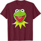 The Muppets Kermit Head T-Shirt - T-Shirt | Maroon