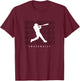 Colorado Baseball Minimalist Retro Player Baseball Lover T-Shirt - T-Shirt | Maroon