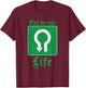 Cul-De-Sac Life In The Suburbs Funny T-Shirt - T-Shirt | Maroon