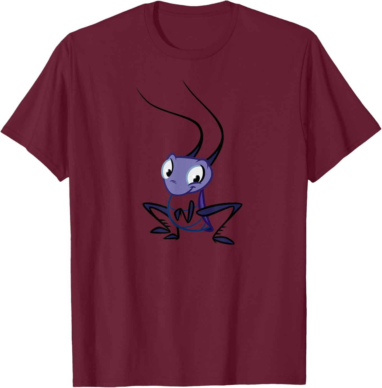 Disney Mulan CRI-Kee Cricket Costume T-Shirt - T-Shirt | Maroon