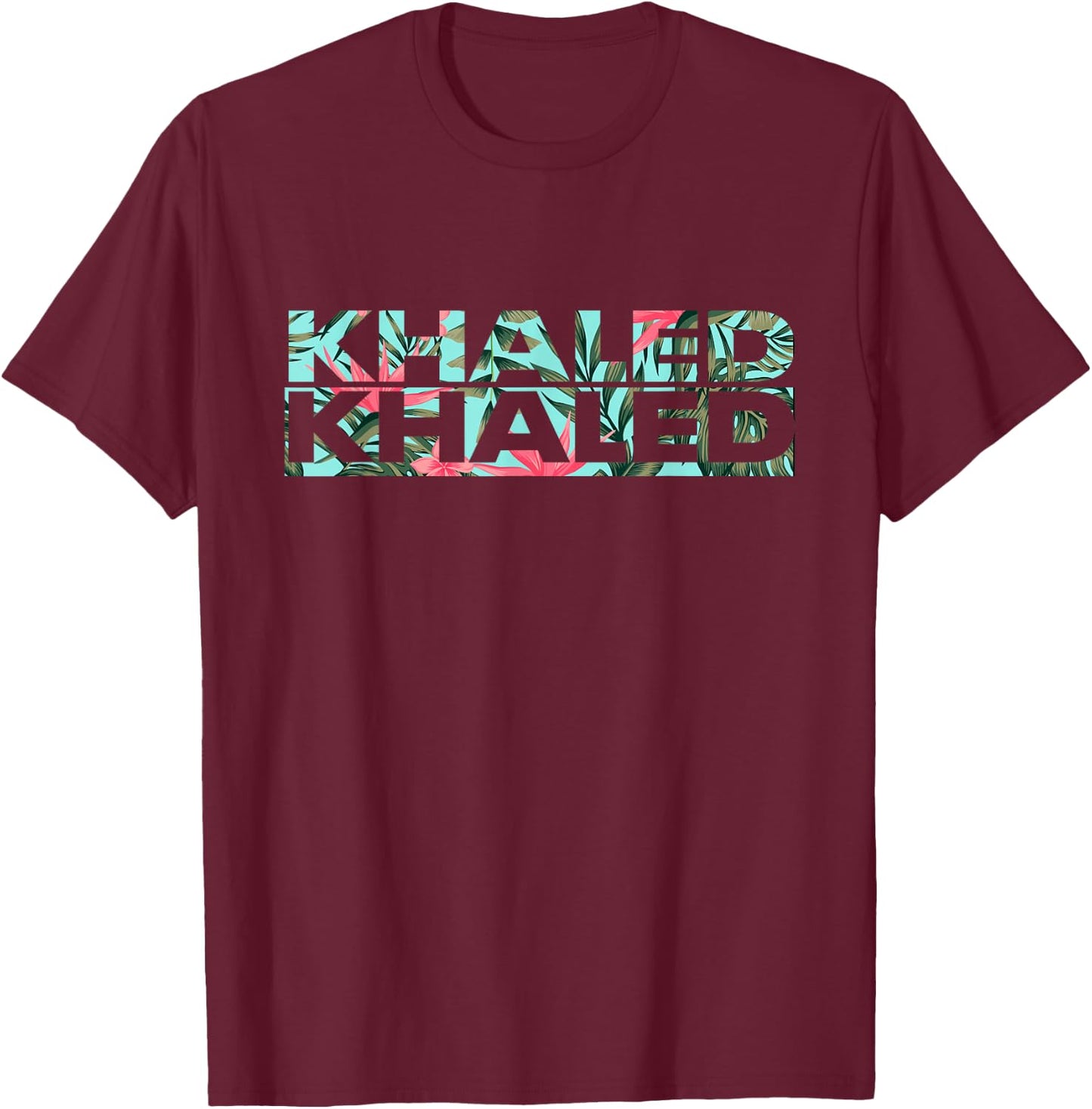 DJ Khaled Official Khaled Khaled Album T-Shirt - T-Shirt | Maroon