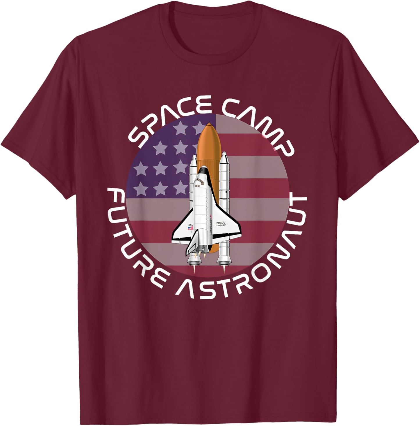 NASA Space Camp T-Shirt - T-Shirt | Maroon