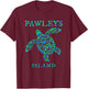 Pawleys Island South Carolina Sea Turtle Boys Girls Toddler T-Shirt - T-Shirt | Maroon