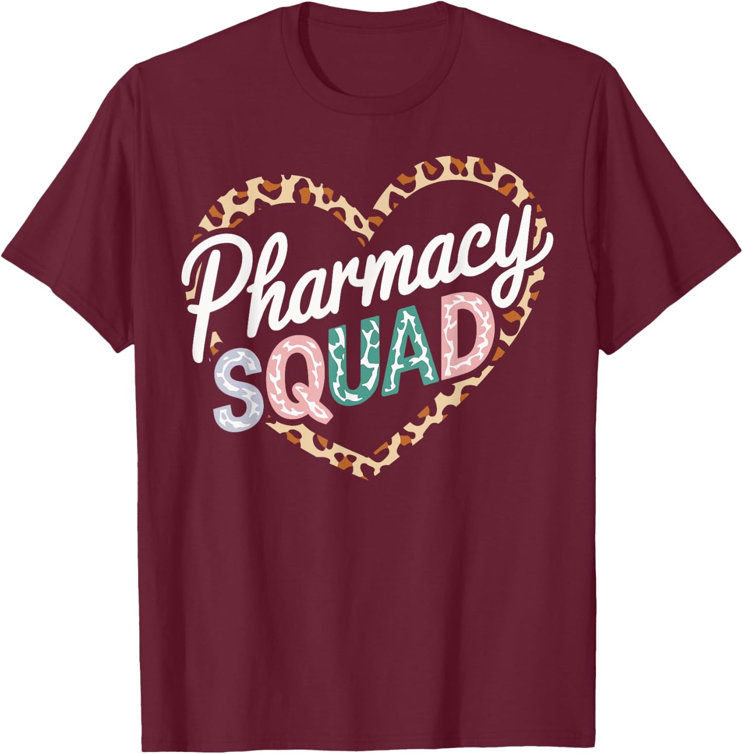 Pharmacy Squad Pharmacy Technician T-Shirt - T-Shirt | Maroon