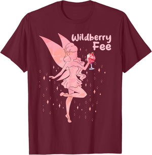 Wildberry Fairy Saufen Lillet , black T-Shirt - T-Shirt | Maroon