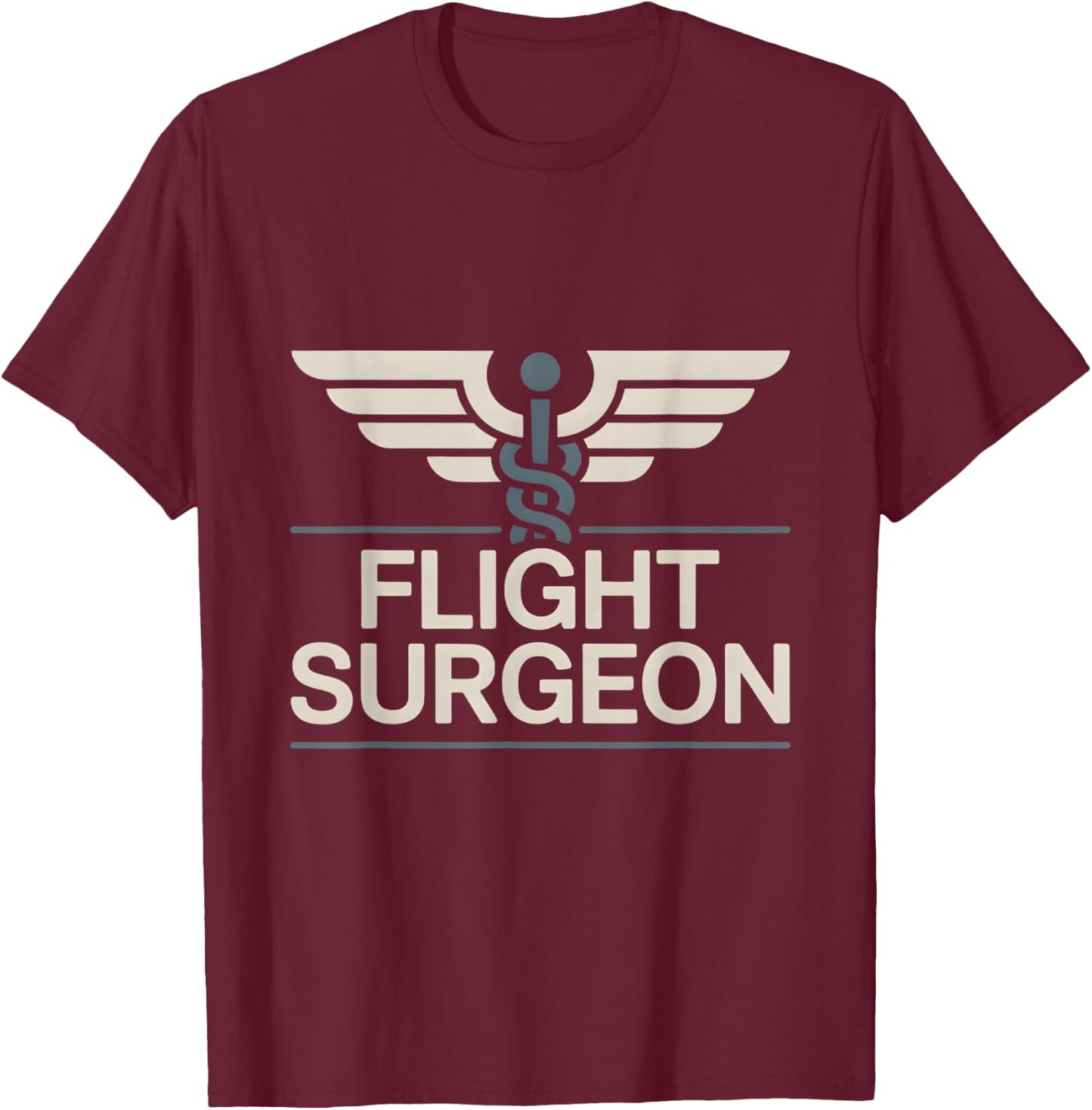 Flight Surgeon T-Shirt - T-Shirt | Maroon