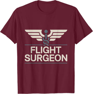 Flight Surgeon T-Shirt - T-Shirt | Maroon