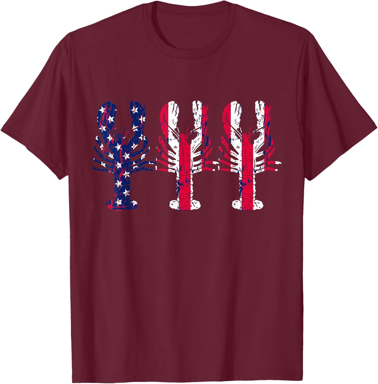 Lobster Seafood Festival I American Lobster Lover T-Shirt - T-Shirt | Maroon
