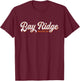Bay Ridge Brooklyn | Cool Retro New York T-Shirt - T-Shirt | Maroon