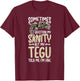 Tegu Owner Funny Tegu Lover Tegu Lizard Tegu Dad T-Shirt - T-Shirt | Maroon
