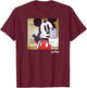 Disney - Mickey Mouse Selfie T-Shirt - T-Shirt | Maroon