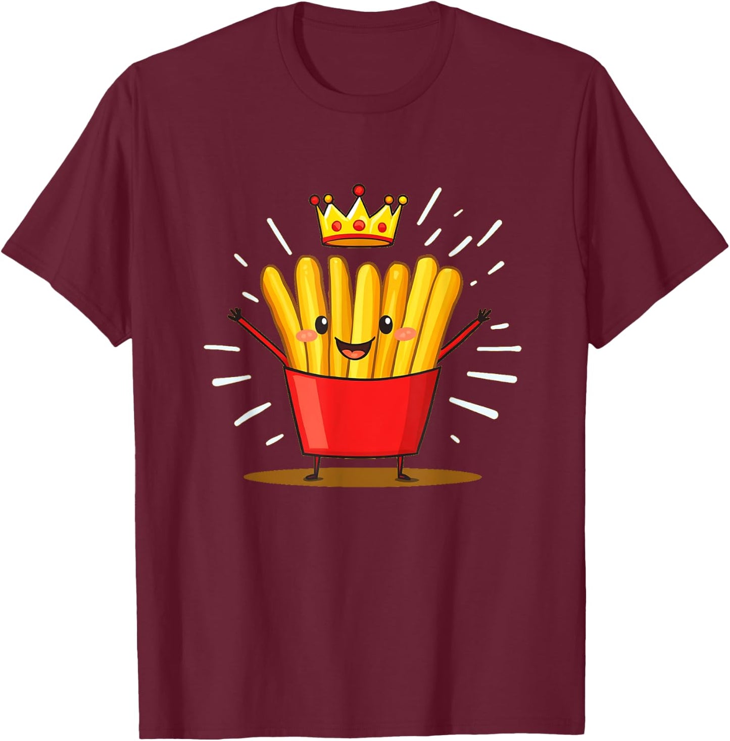Costume with Crown Funny Adult Kids T-Shirt - T-Shirt | Maroon