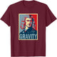 Isaac Newton Poster Style Pop Art T-Shirt - T-Shirt | Maroon
