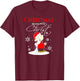 Christmas Begins With Christ Xmas Gift Holiday costume T-Shirt - T-Shirt | Maroon