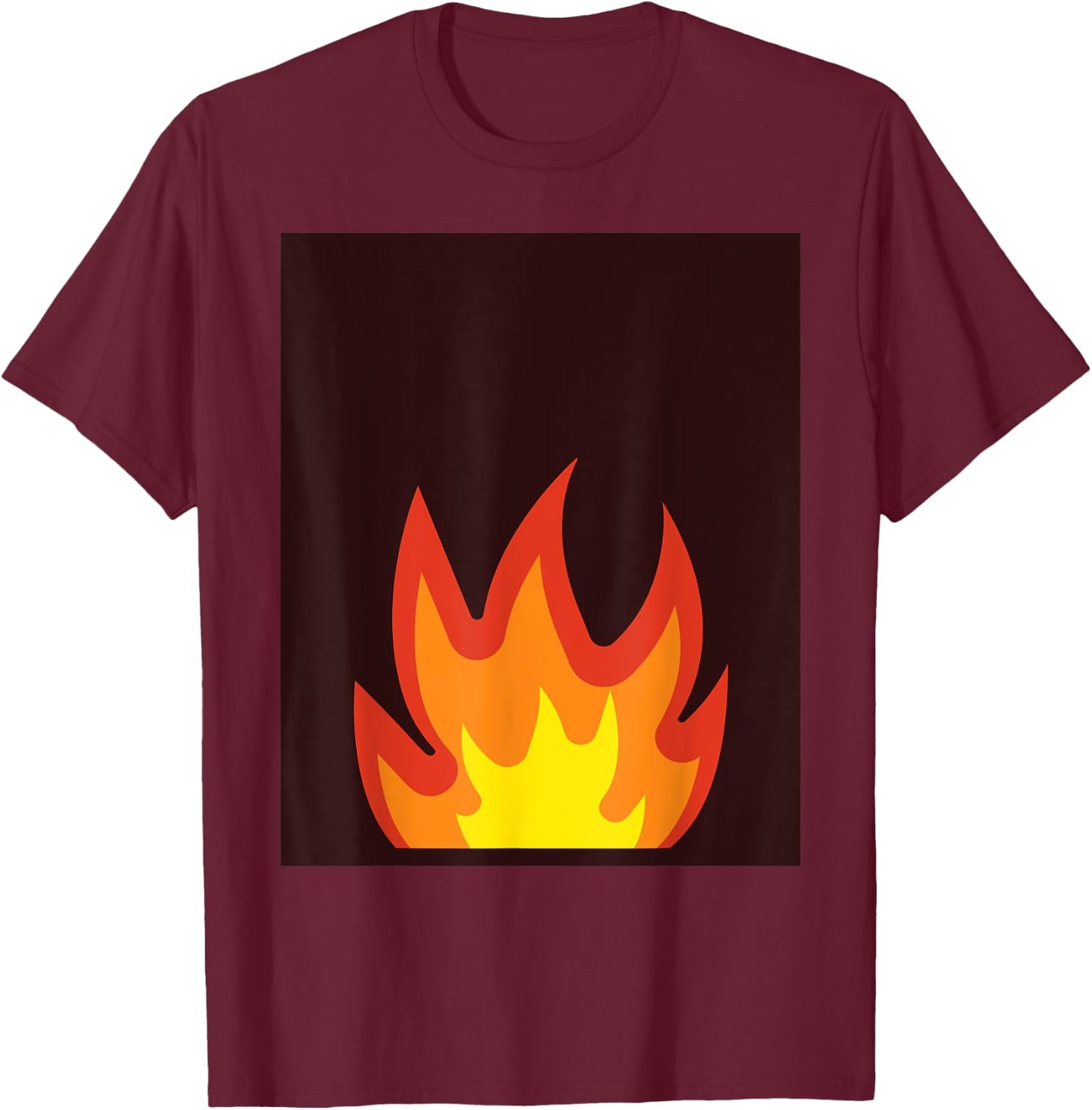 Funny DIY Brick Fireplace Ugly Christmas Costume T-Shirt - T-Shirt | Maroon