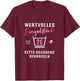 Damen 20ter Geburtstag Waschsymbole Geschenk zum 20. Geburtstag T-Shirt - T-Shirt | Maroon